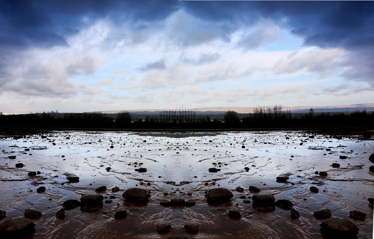 water rock sky free photo