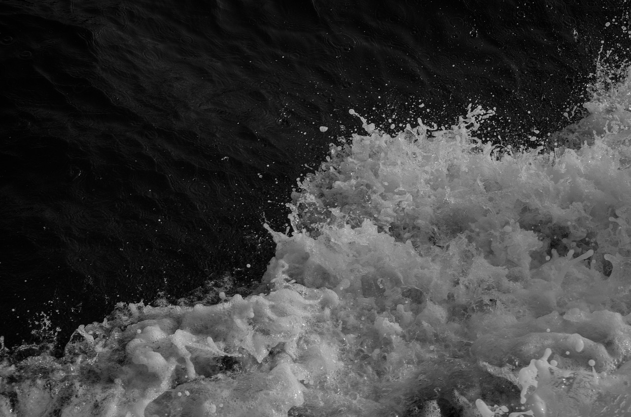 water splash black free photo