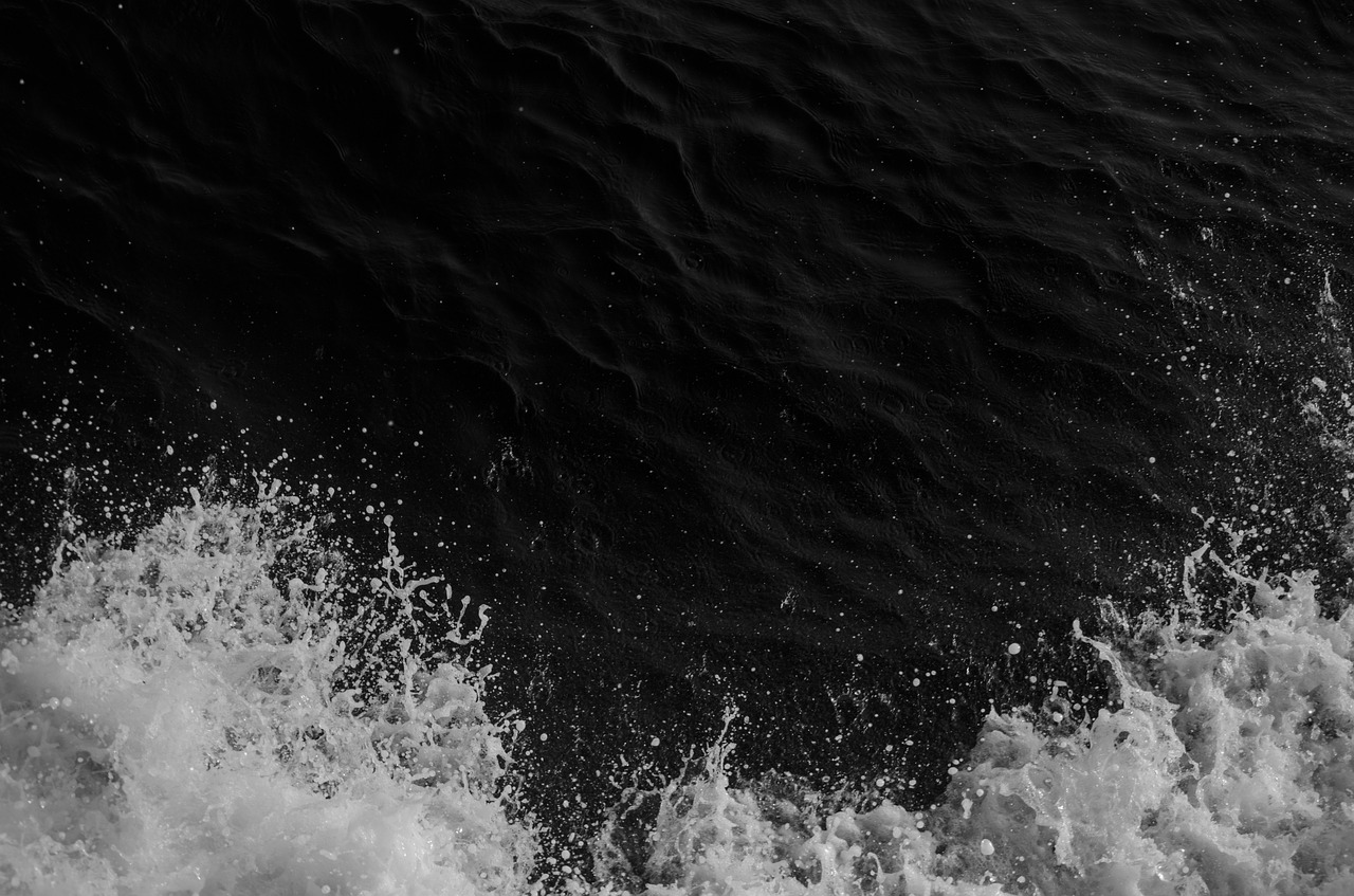 water splash black free photo