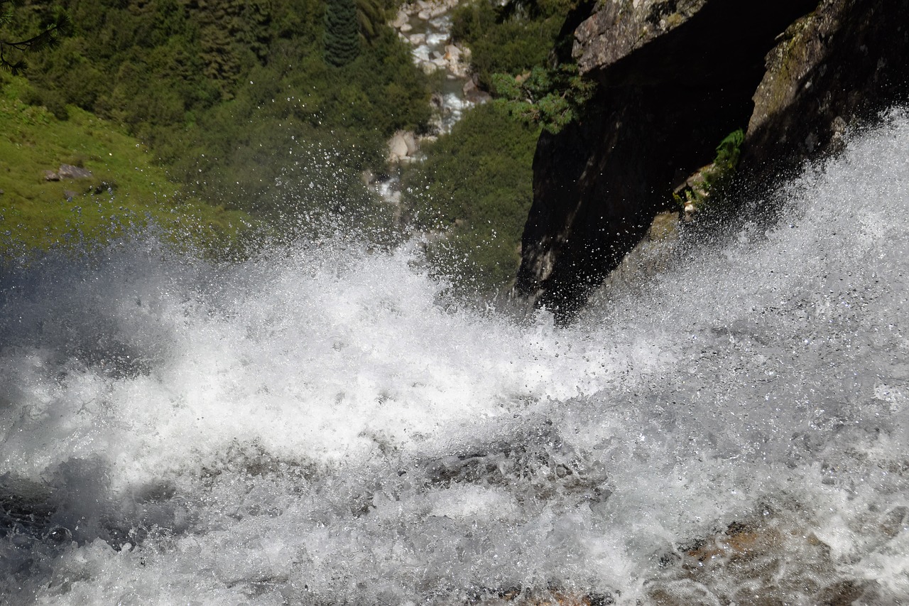 water waterfall nature free photo