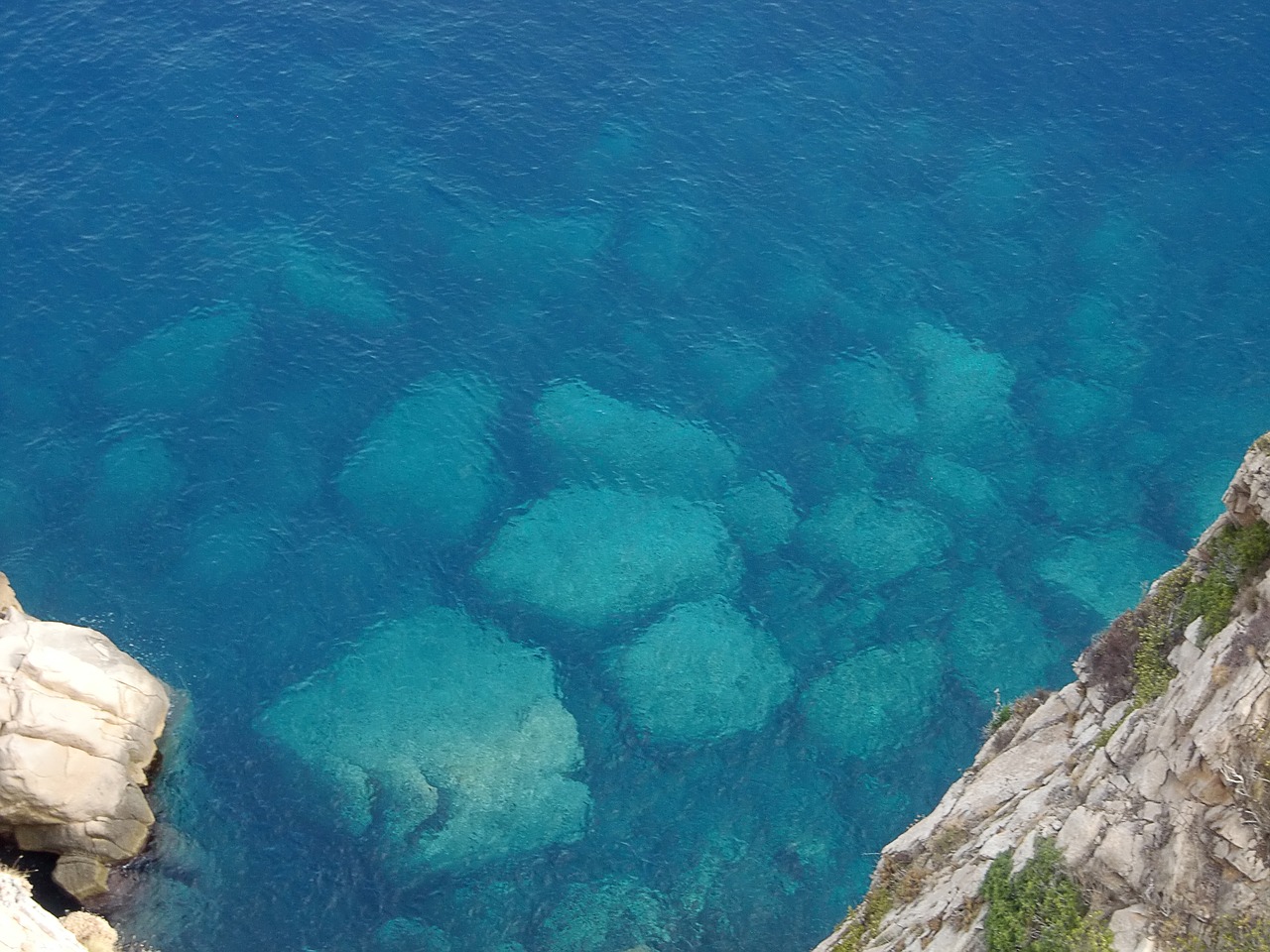 water sea rock free photo