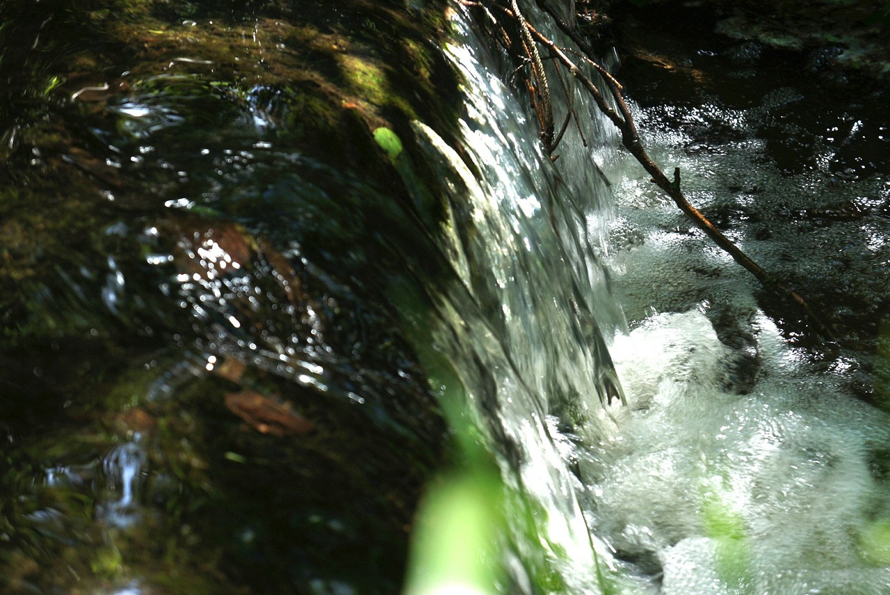 water waterfall bach free photo