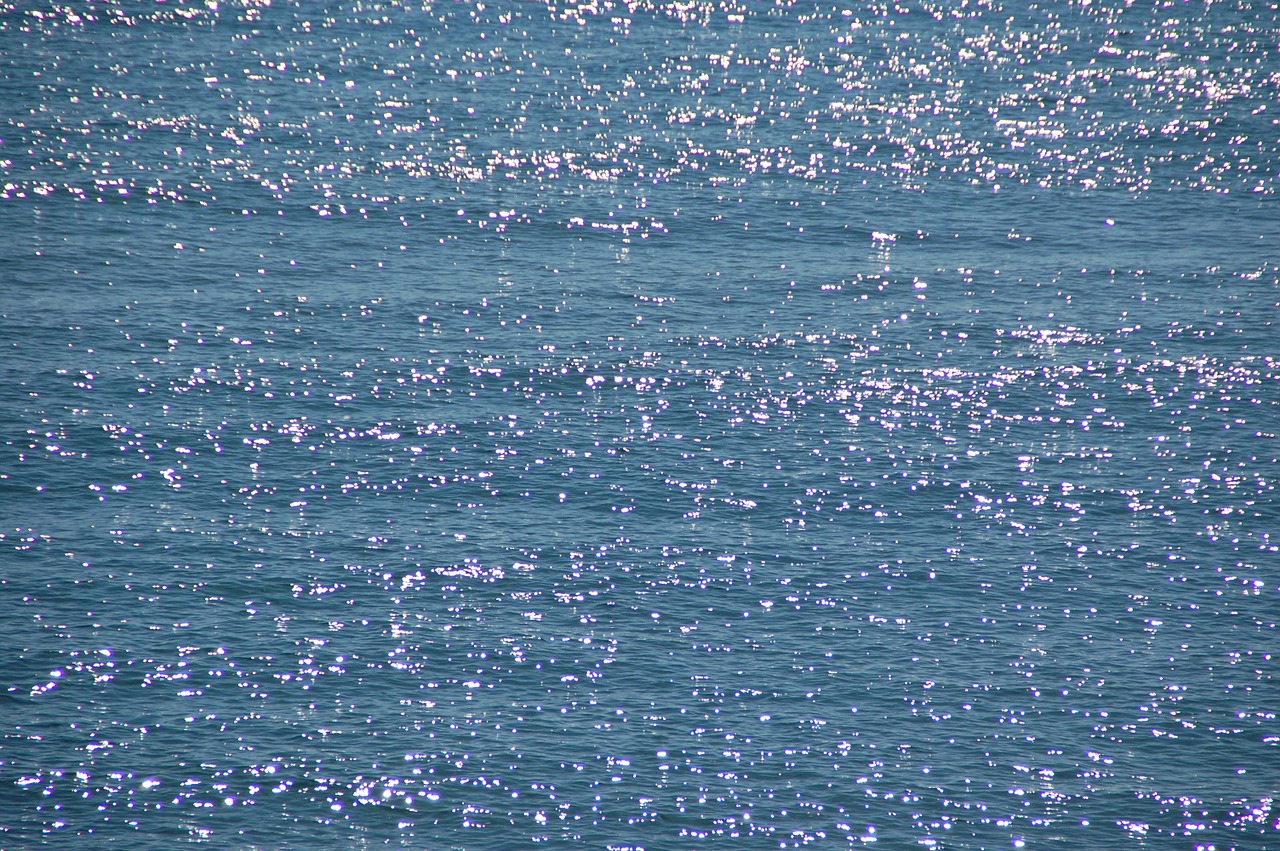 water reflections sea free photo