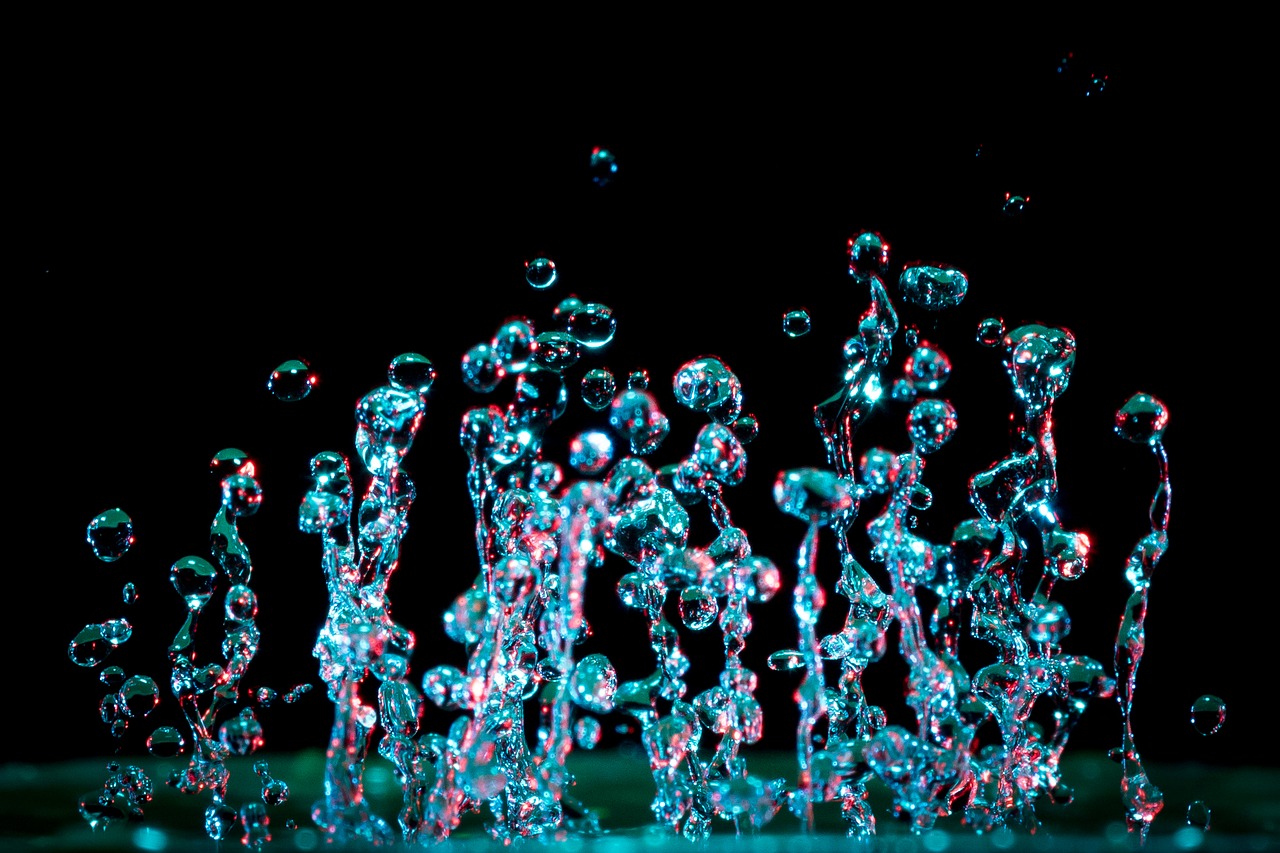 water drip dance free photo
