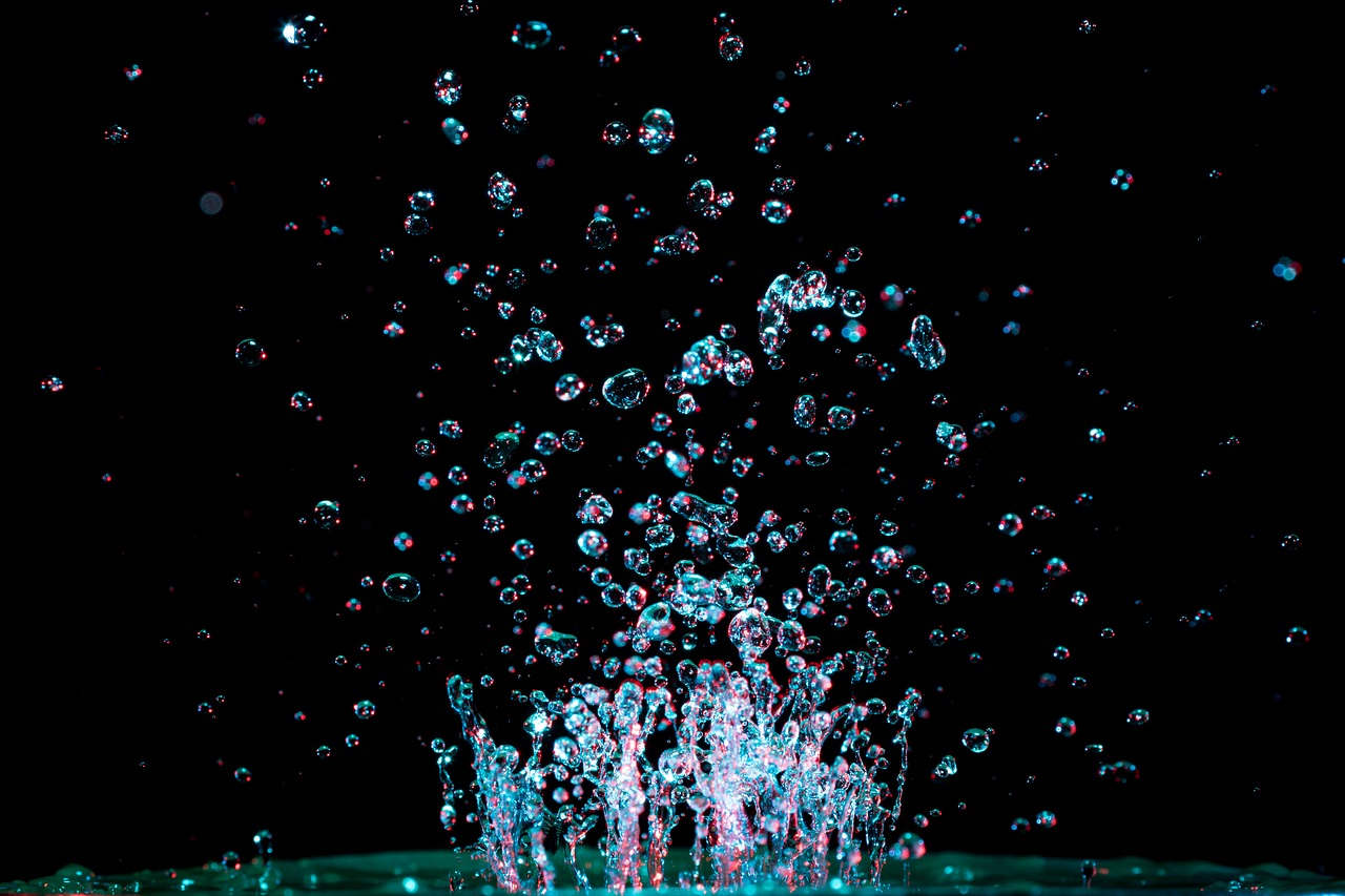 water drip dance free photo