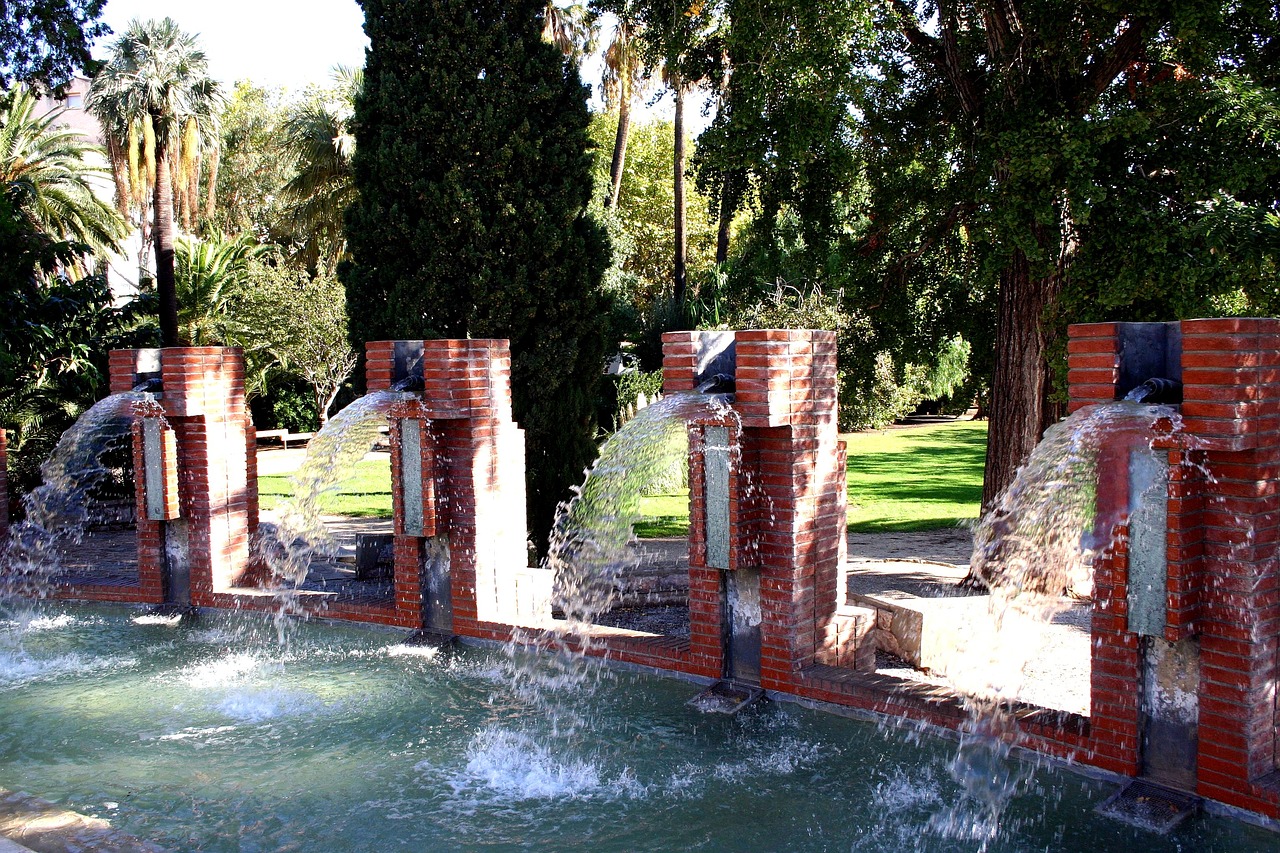 water fountain flow free photo