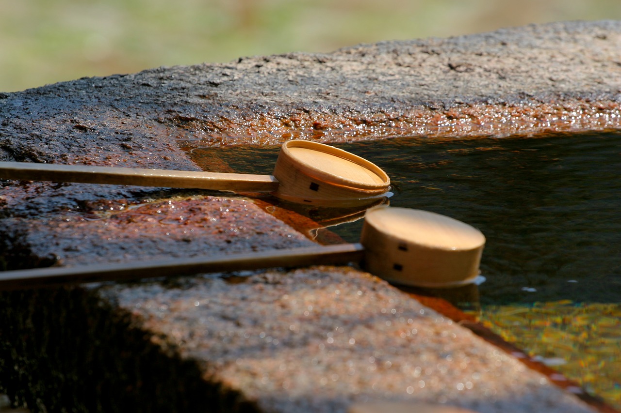 water temple shinto free photo