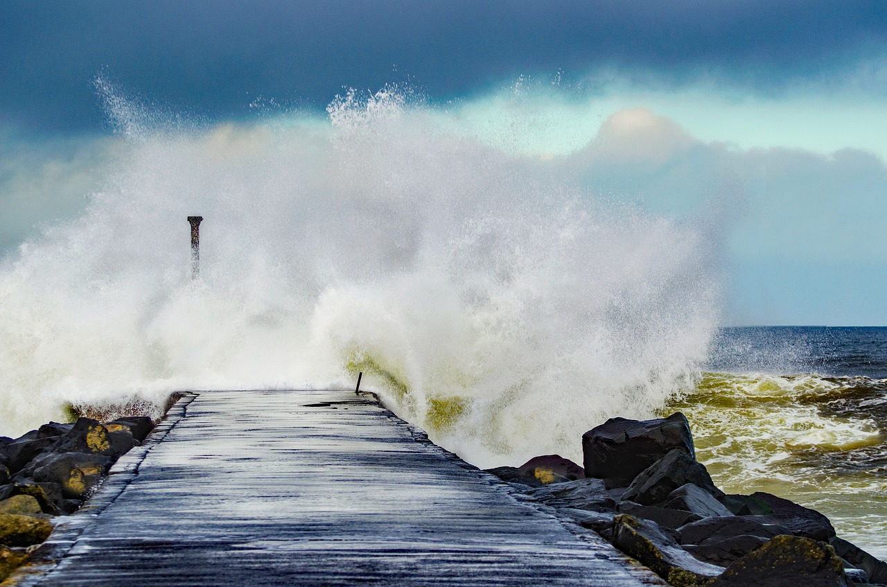 water pier surf free photo