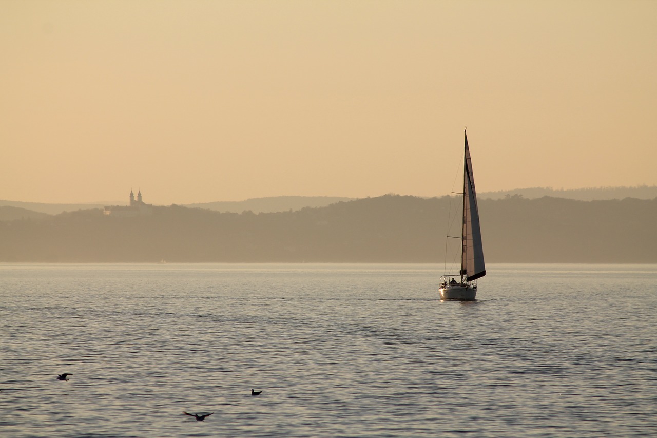 water lake balaton tihany free photo