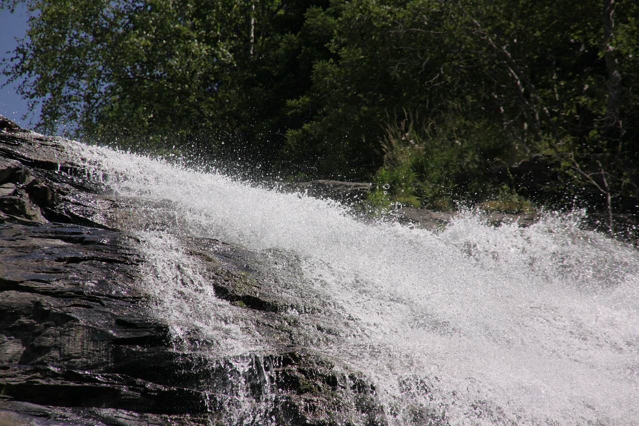 water waterfall river free photo