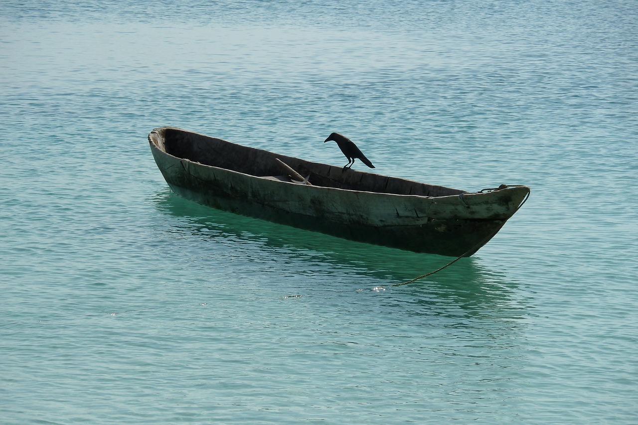 water boats sea free photo