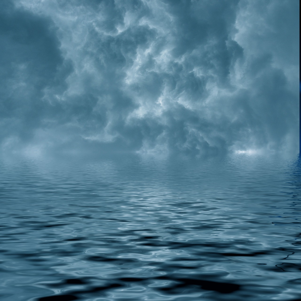 water clouds background free photo