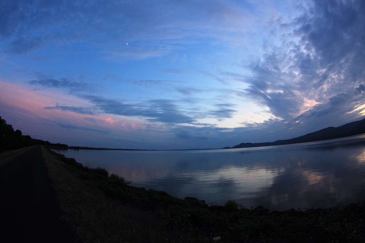 water clouds mountains free photo