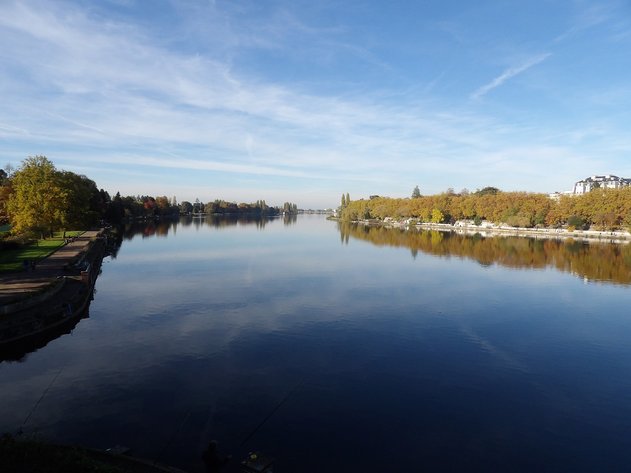 water river landscape free photo