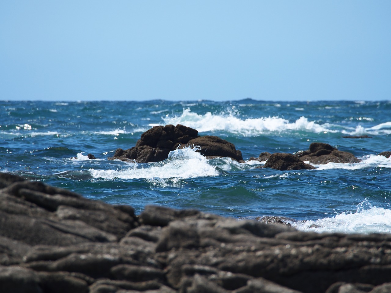 water sea waves free photo