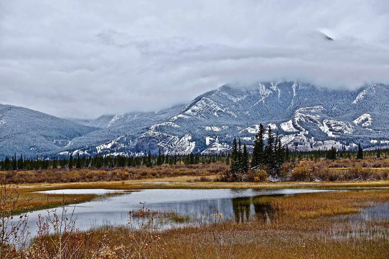 water mountains wilderness free photo