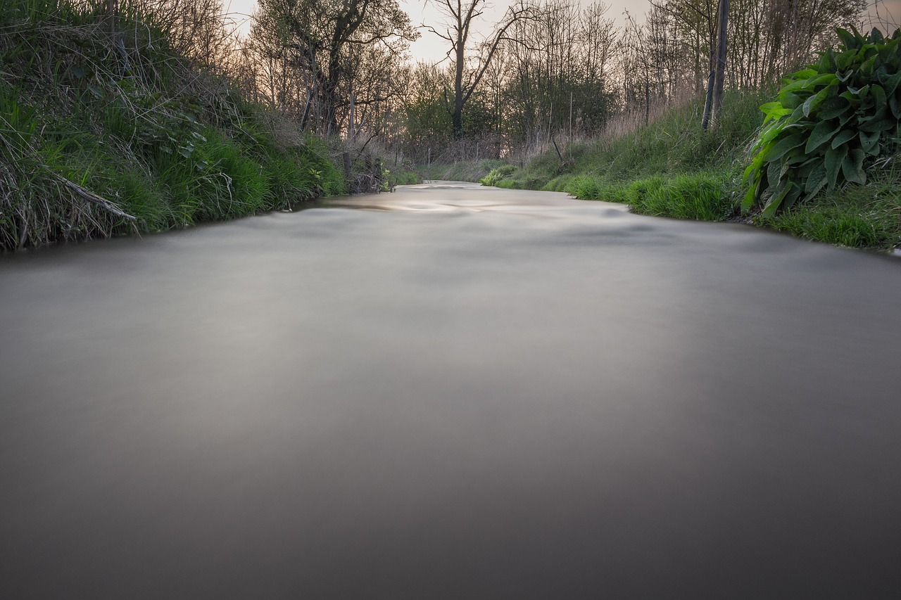 water long exposure bach free photo