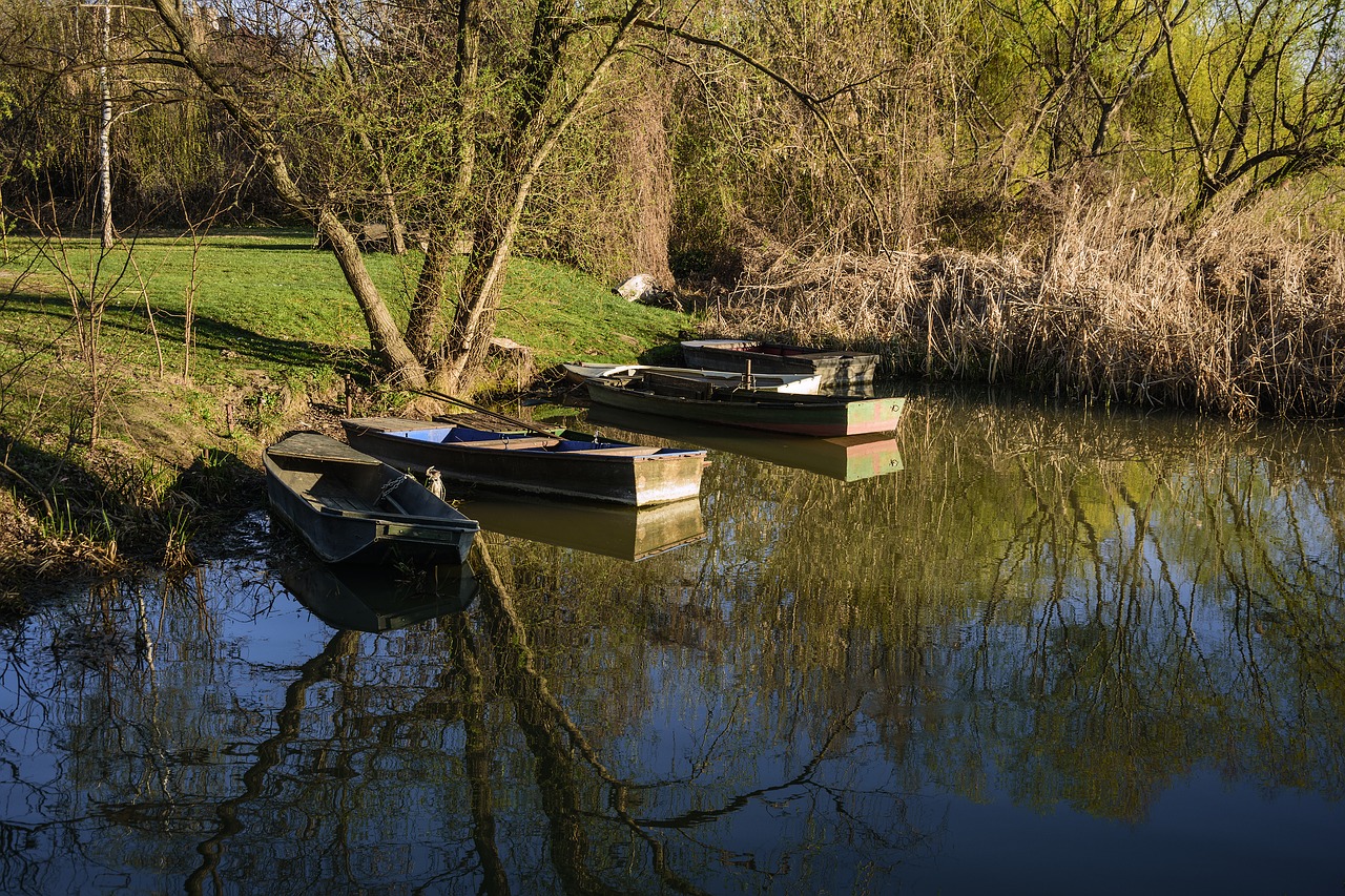 water boat nature free photo