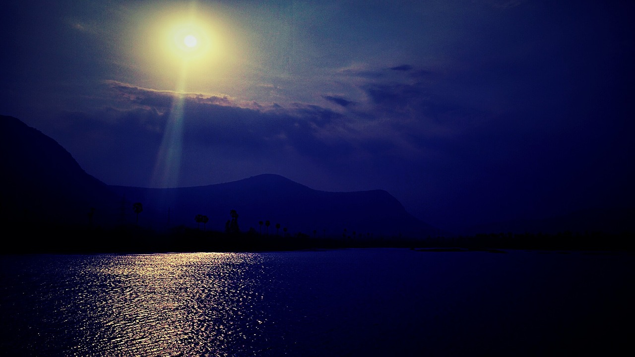 water sky clouds free photo