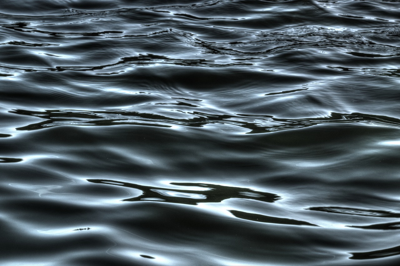 water waves blue free photo