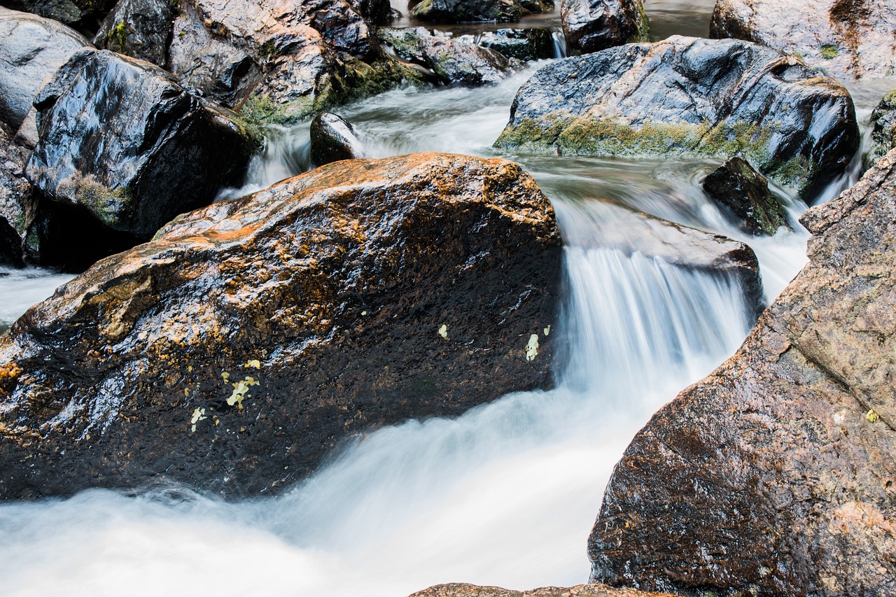 water fall stream free photo