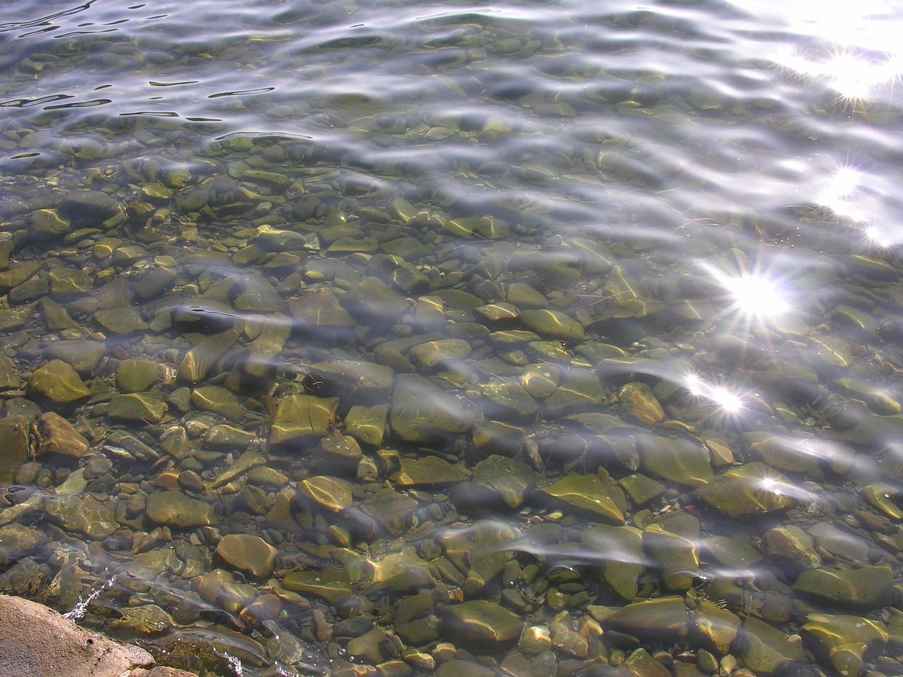 water sea stones free photo