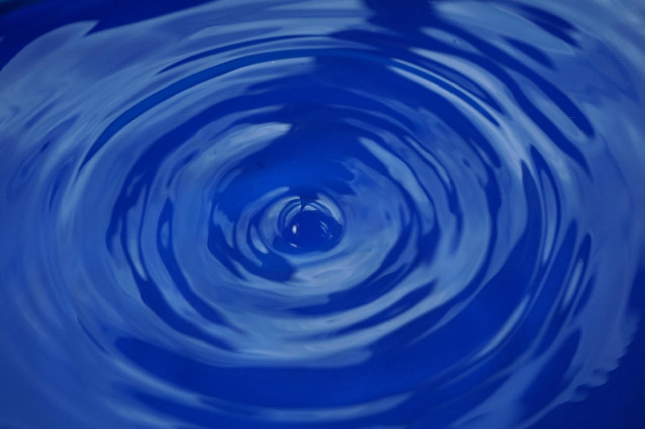 water wave blue free photo