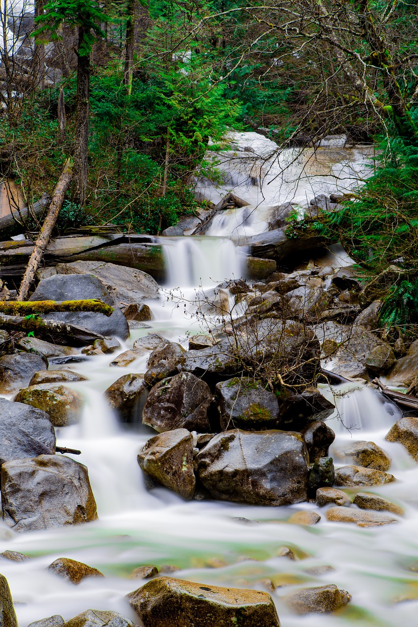 water waterfall nature free photo