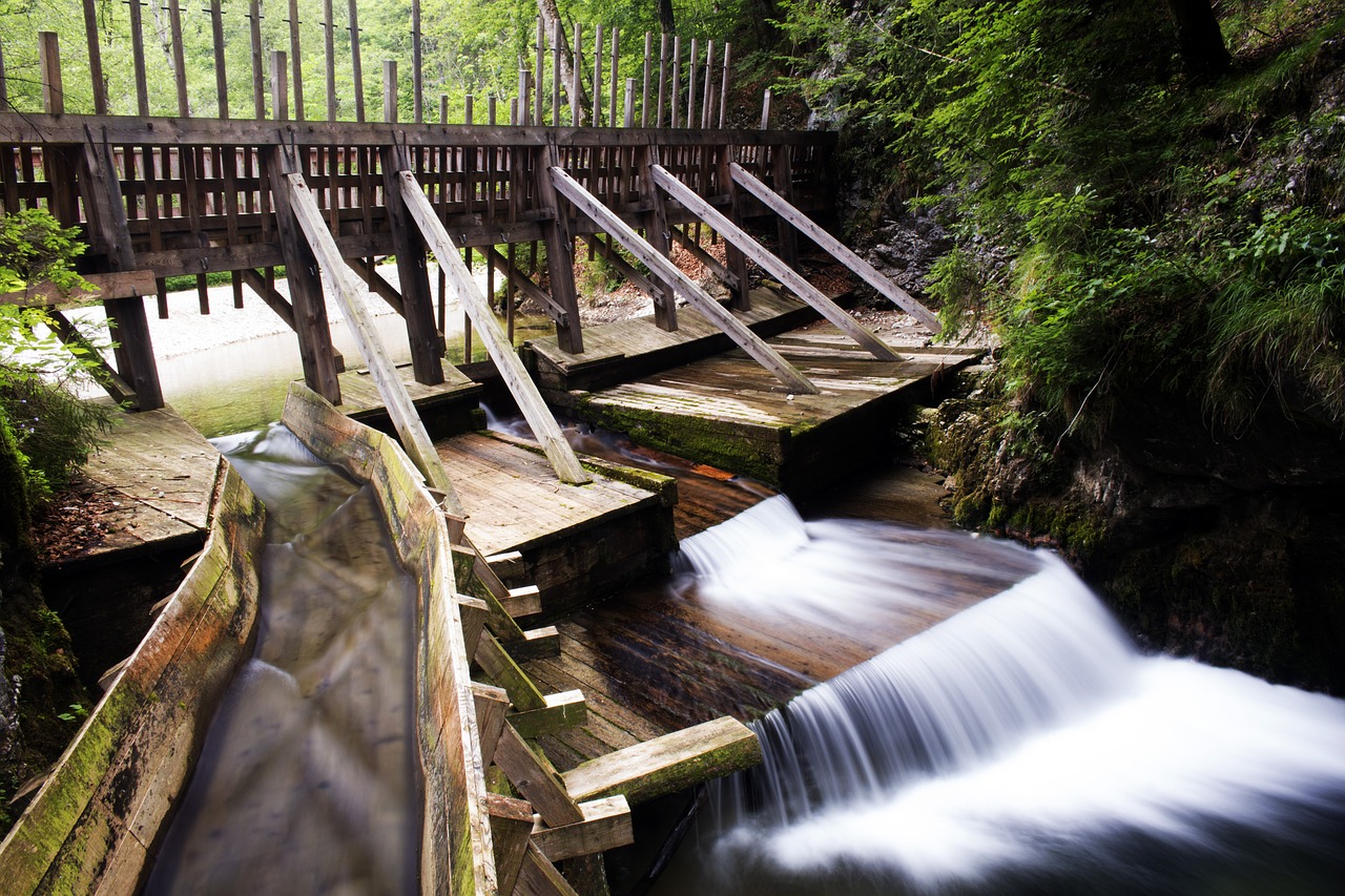 water stream waterfall free photo