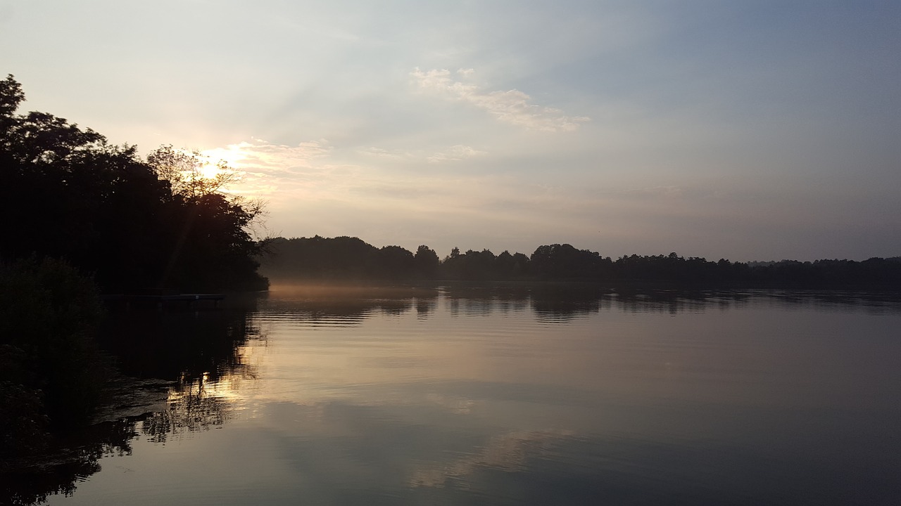 water lake pond free photo