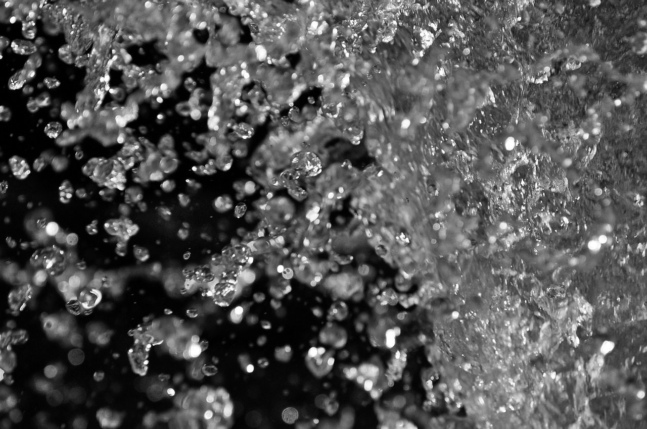 water gushing splashing free photo