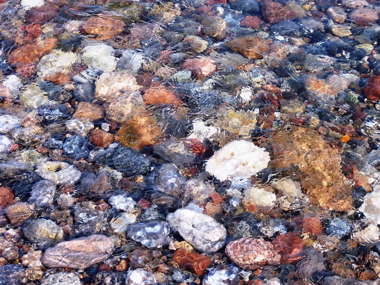 water stones nature free photo