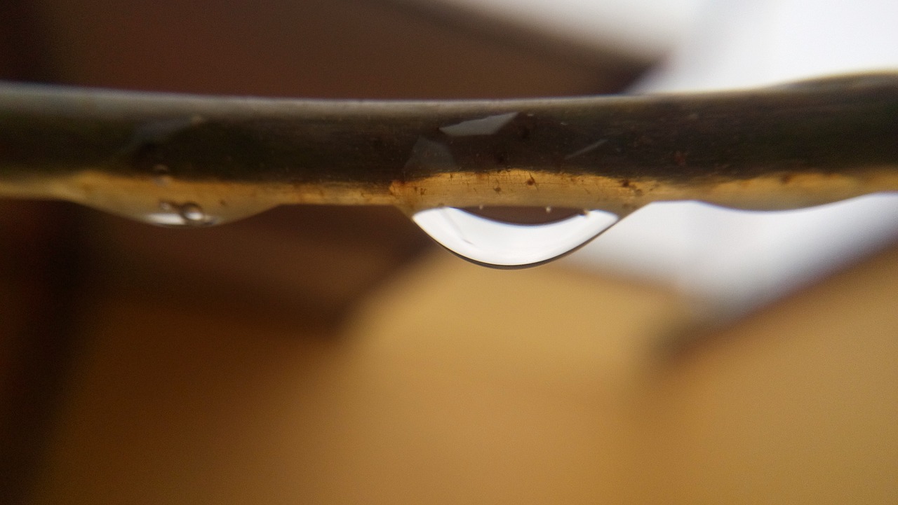 water drop cable free photo