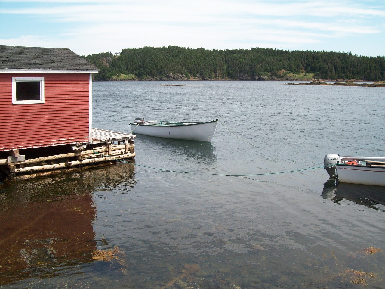 water fishing boat harbor free photo