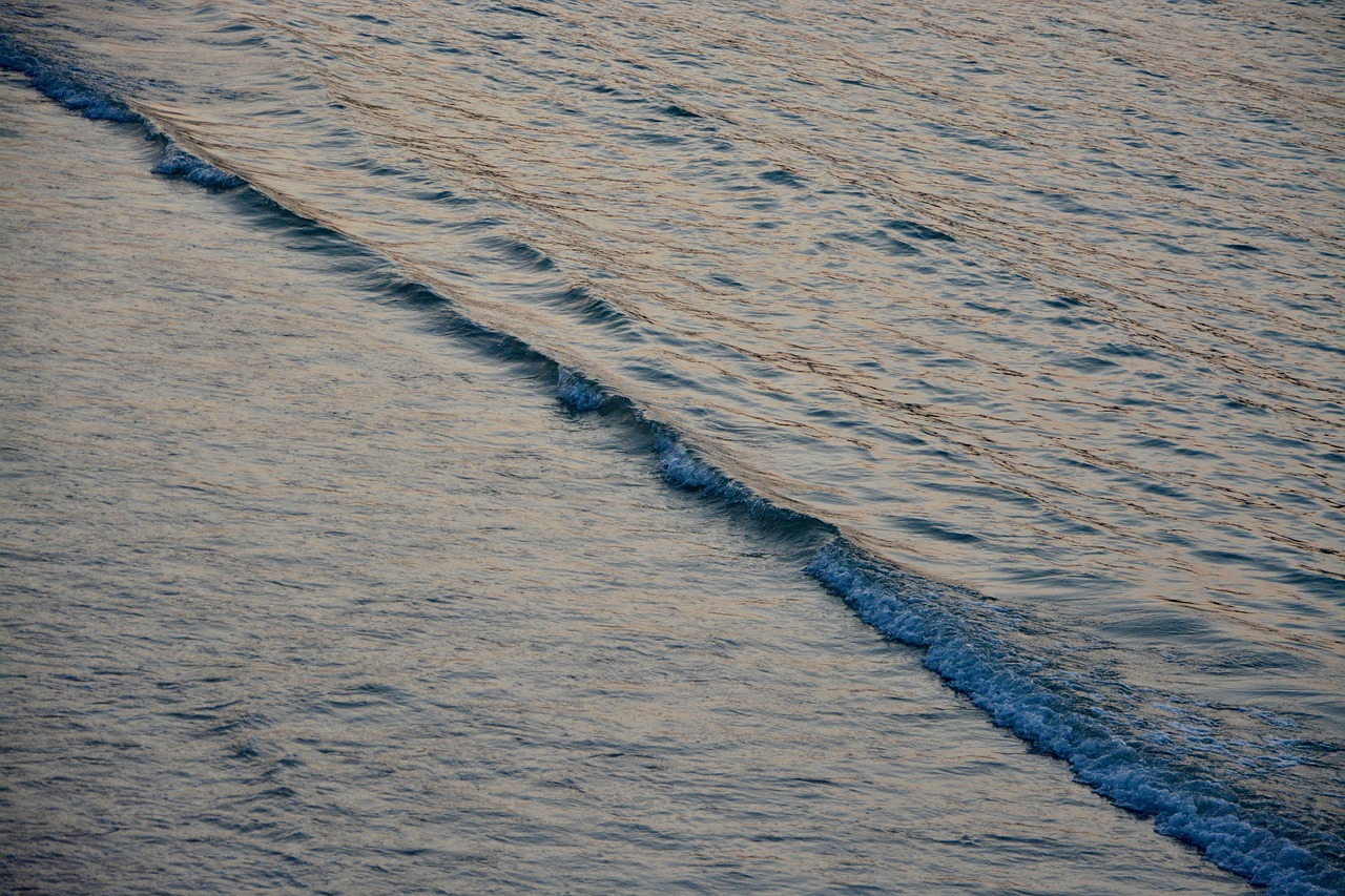 water sea reflection wave free photo