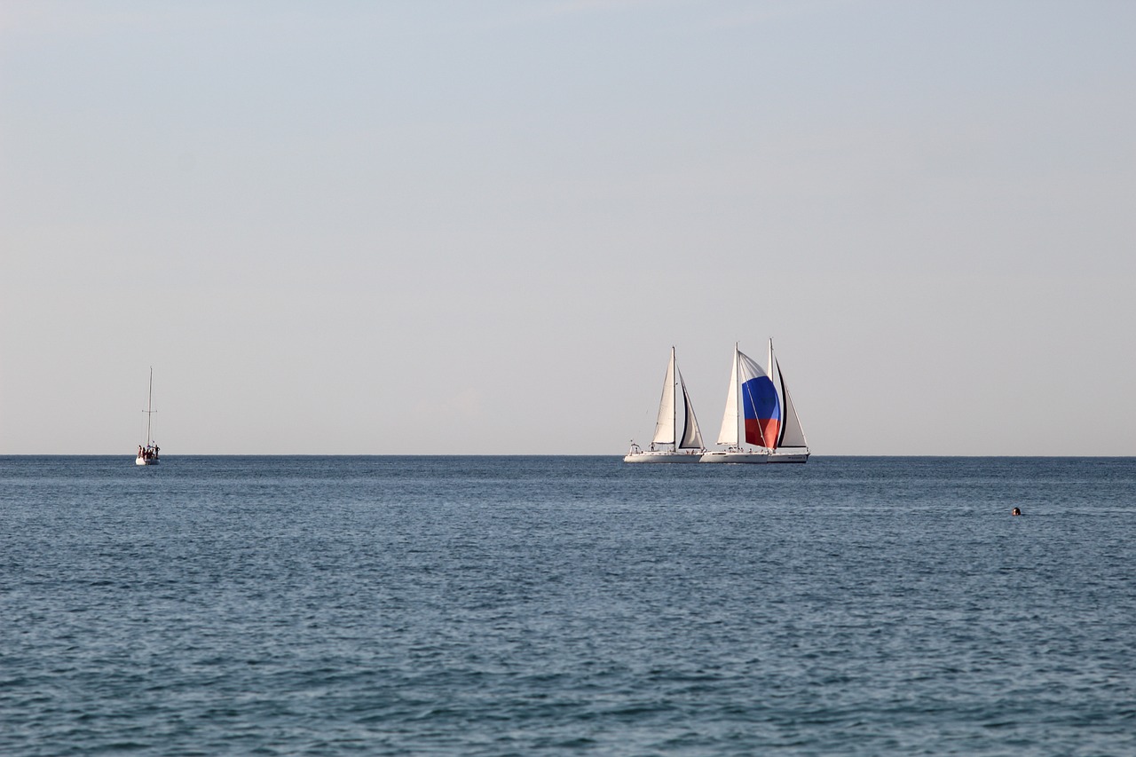 water sea sailboat free photo