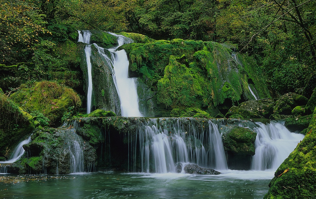 water waterfall nature free photo