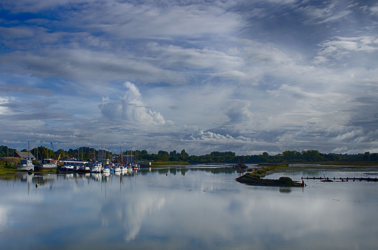 water reflection sky free photo