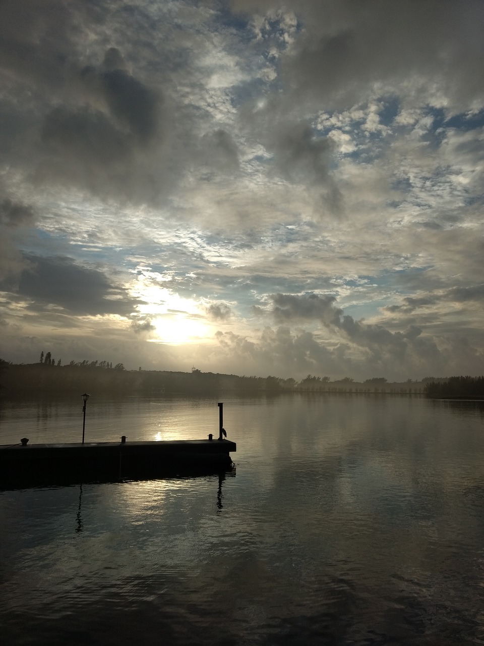 water sunset reflection free photo