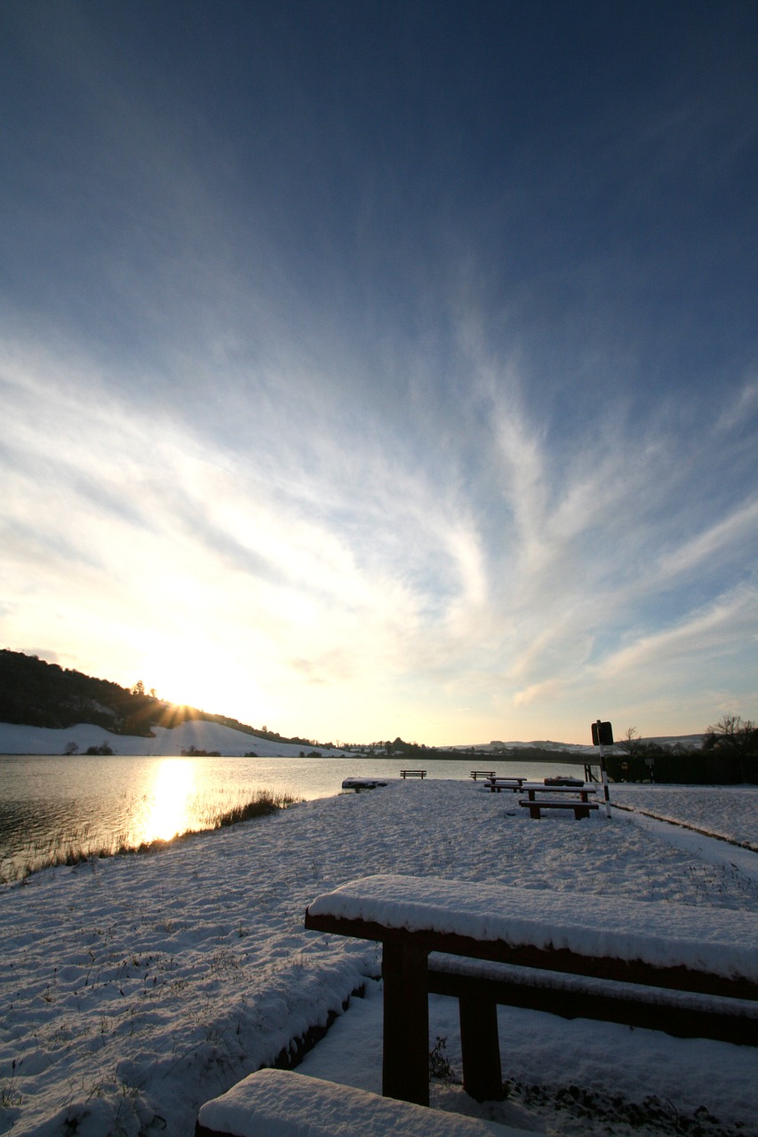 water sunset sky free photo