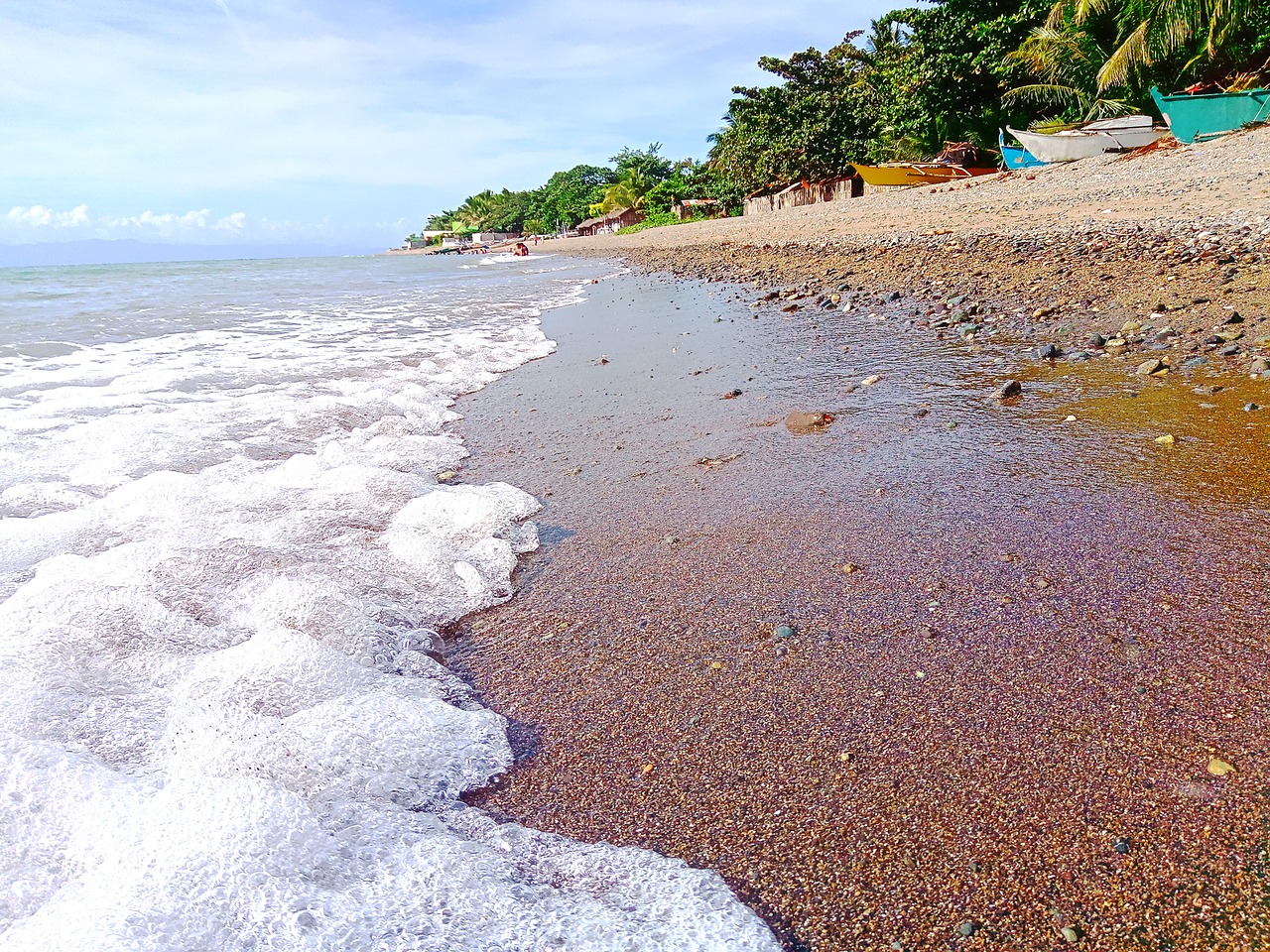 water beach sand free photo