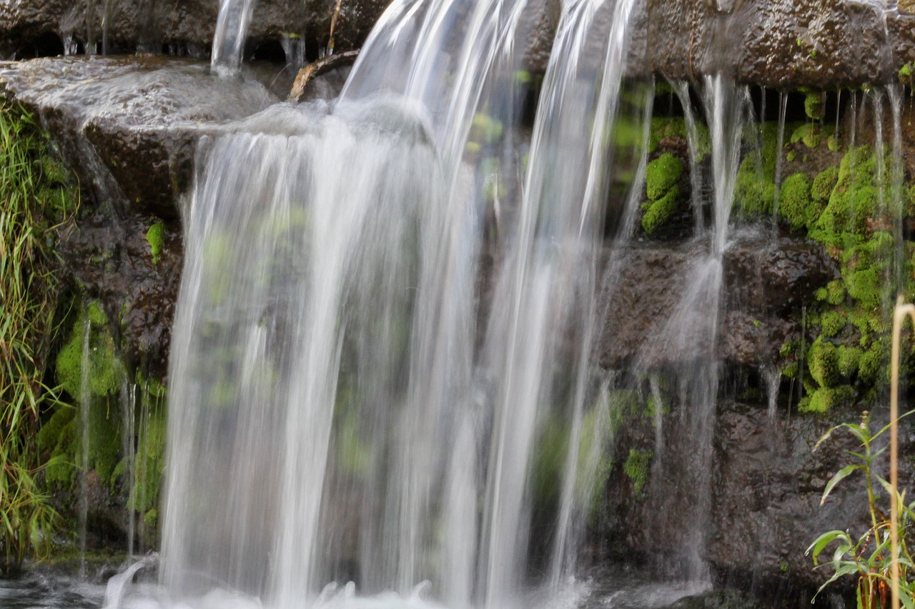 water waterfall nature free photo