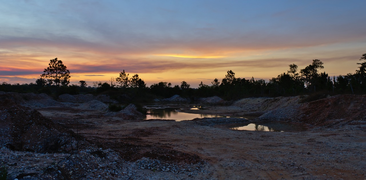 water  panoramic  sunset free photo