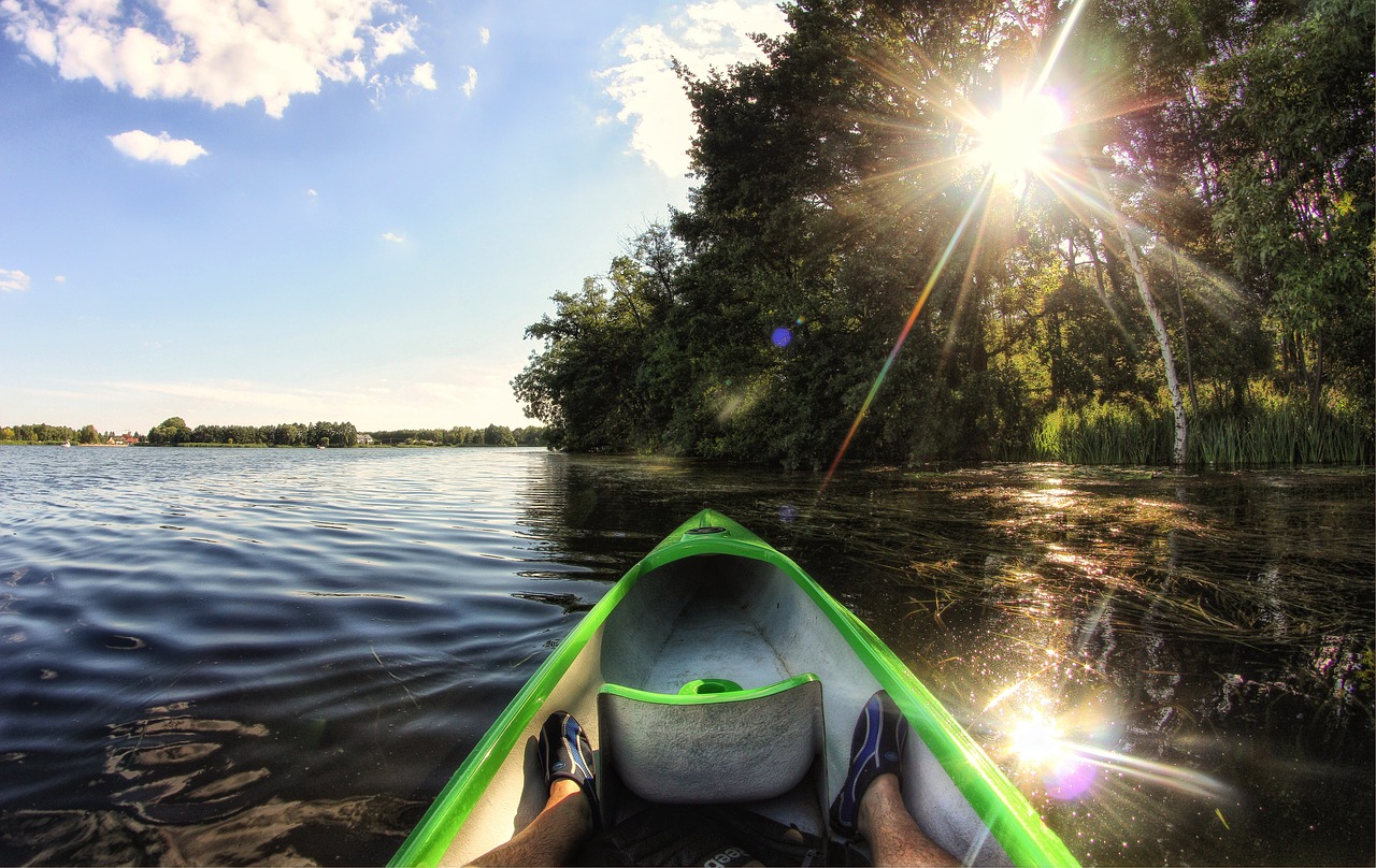 water  kayak  holiday free photo