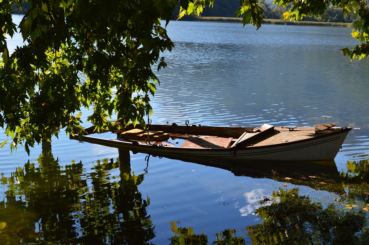 water  lake  boat free photo