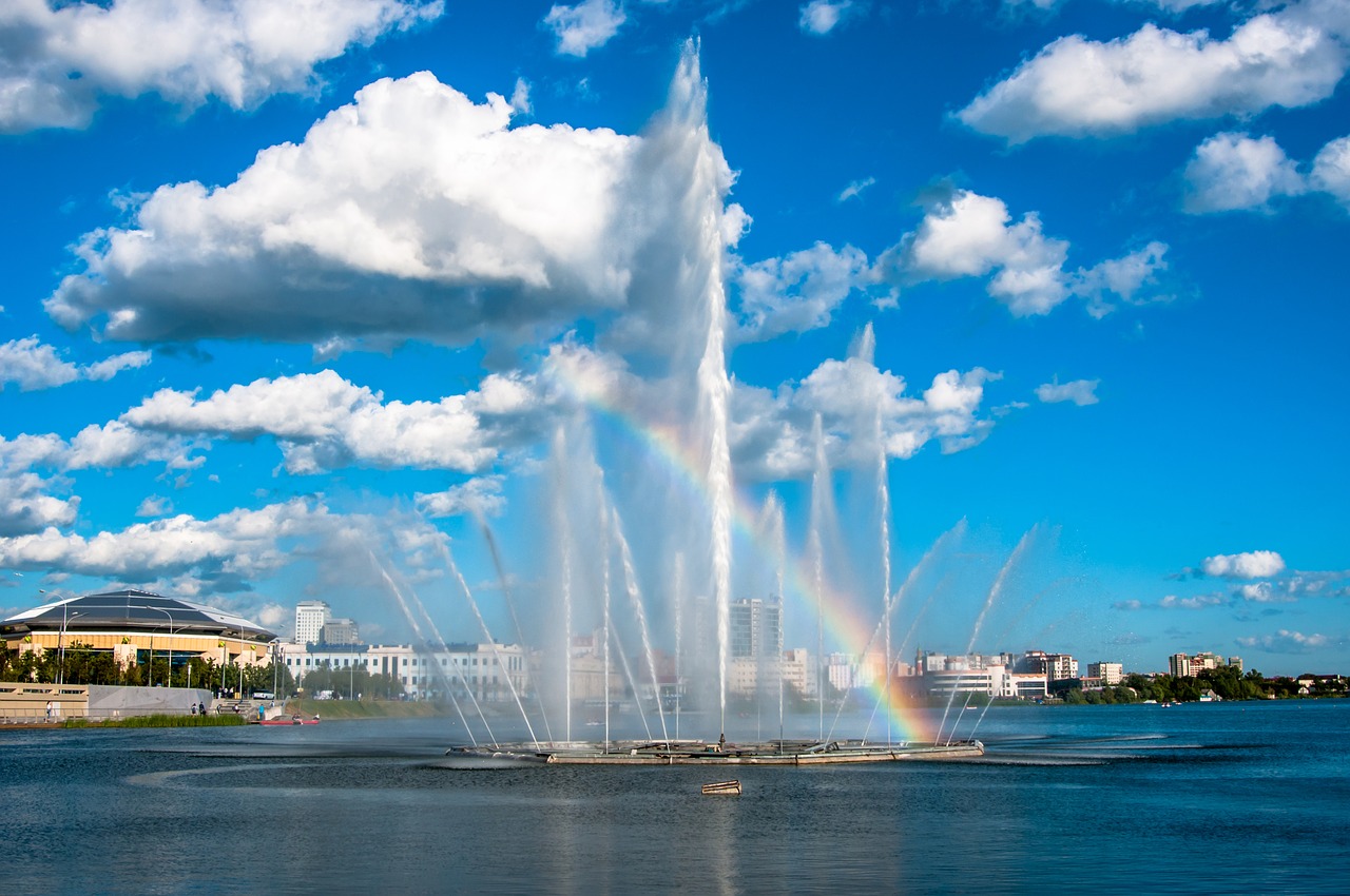 water  fountain  city free photo