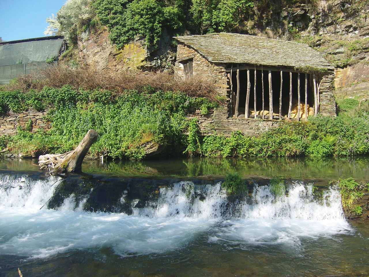 water river landscape free photo