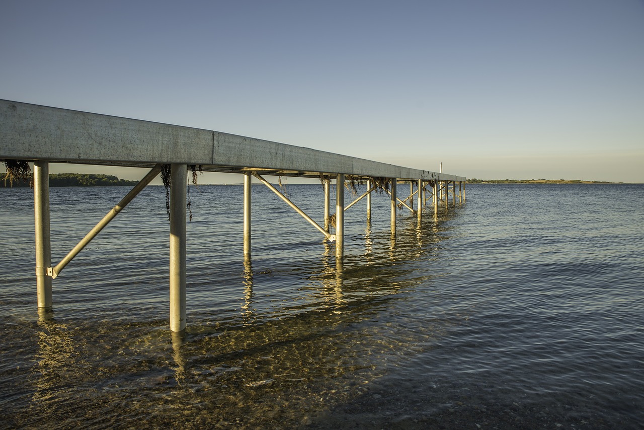 water  bridge  sky free photo