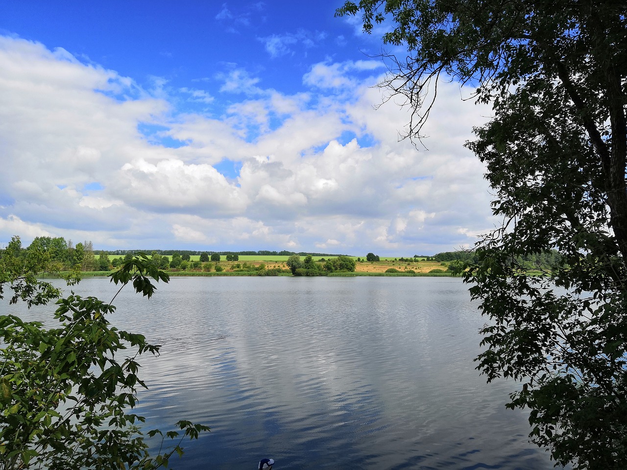 water  clouds  sky free photo