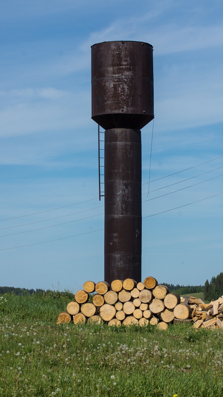 water tower iron free photo